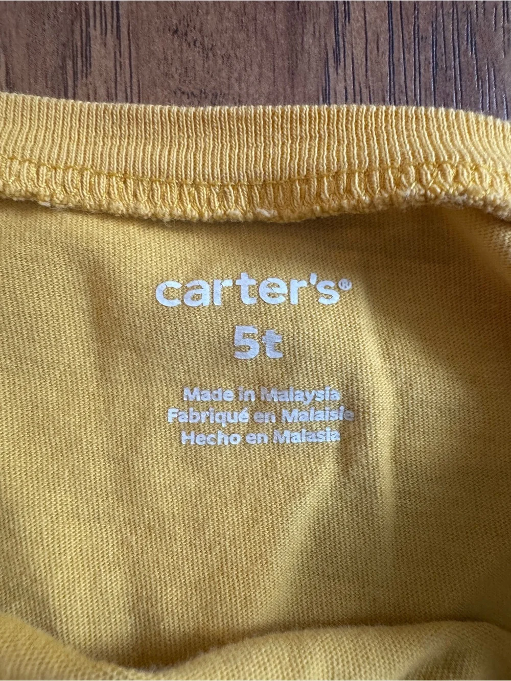 Carter's Yellow Long-Sleeve Graphic Tee with Sun Motif